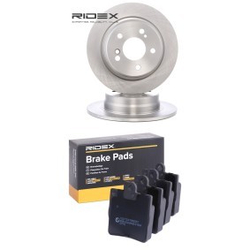 Compre Discos y pastillas de freno de RIDEX online para Clase C T-modell (S203) a precios moderados