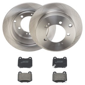 Comprar Kit de discos de freno y pastillas de RIDEX 3405B2348 a bajo precio de 68,47 €