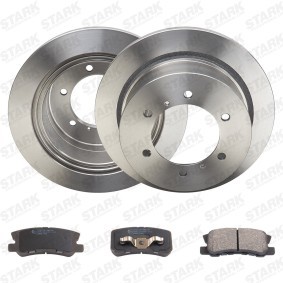 Comprar Kit de discos de freno y pastillas de STARK SKBK-10992362 a bajo precio de 47,62 €