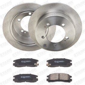 Comprar Kit de discos de freno y pastillas de STARK SKBK-10992394 a bajo precio de 81,77 €