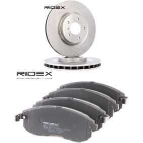 Osta Jarrupalasarja, levyjarru RIDEX:llä 3405B2809 edullisesti hintaan 155,12 €