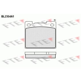 Acquista Kit pastiglie freni da FTE 9010707 a buon mercato per soli 22,36 €
