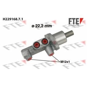 Comprar Cilindro principal de freno de FTE 9220208 a bajo precio de 92,77 €