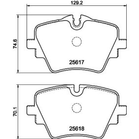 Köp Bromsbelägg av MINTEX MDB4327 till det låga priset 995,61 kr