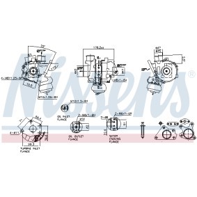 Turbolader für MAZDA von NISSENS
