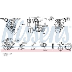 Turbolader von NISSENS 93557
