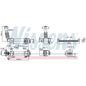 AGR Kühler von NISSENS 989280