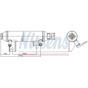 AGR Kühler 989419 FIAT STILO von NISSENS