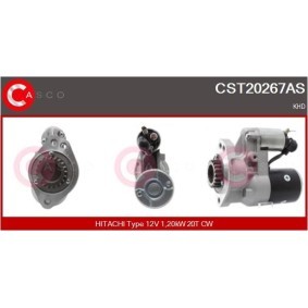 Kjøp Turbolader av CASCO CTC80007GS til den lave prisen 33154,82 NOK