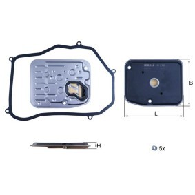 Köp Hydraulikfilter, automatväxel av KNECHT HX 272D till det låga priset 414,91 kr