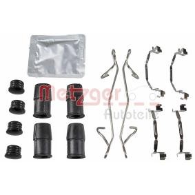 Compre Kit de acessórios, pastilhas de travão da METZGER 109-0167 a um preço baixo por 22,45 €