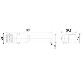 Compre Interruptor de nível, indicador nível líquido refrigeração da MAHLE ORIGINAL CRTX 5 000S a um preço baixo por 30,10 €