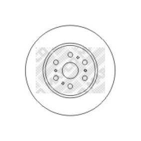 Compre Disco de travão da MAPCO 45540 a um preço baixo por 37,54 €