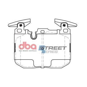 Hochleistungs-Bremsbelagsatz DB2299XP