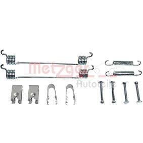 Comprar Juego de accesorios, zapatas de freno de METZGER 105-0056 a bajo precio de 19,25 €