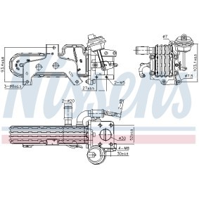 AGR Kühler von NISSENS 989420