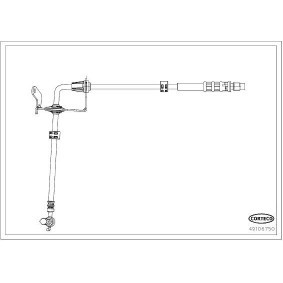 Comprar Latiguillo de freno de CORTECO 49106750 a bajo precio de 27,30 €
