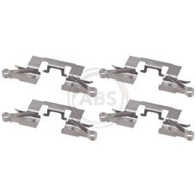 Compre Kit de acessórios, pastilhas de travão da A.B.S. 0139Q a um preço baixo por 10,57 €