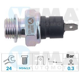 Öldruckschalter 360019 für LANCIA