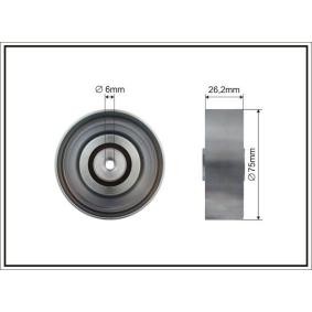 Compre Polia de desvio / de guia, correia trapezoidal estriada da CAFFARO 500708 a um preço baixo por 24,72 €