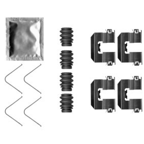 Compre Kit de acessórios, pastilhas de travão da HELLA 8DZ 355 206-431 a um preço baixo por 17,54 €
