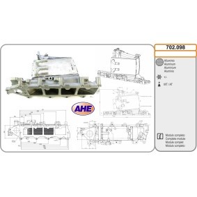 Achetez des Intercooler AHE 702.098 à prix pour 421,78 €