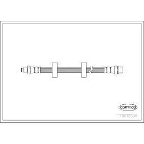 Comprar Latiguillo de freno de CORTECO 19018505 a bajo precio de 51,13 €