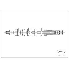 Comprar Latiguillo de freno de CORTECO 19018560 a bajo precio de 12,57 €