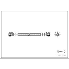 Comprar Latiguillo de freno de CORTECO 19018708 a bajo precio de 53,78 €