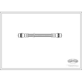 Comprar Latiguillo de freno de CORTECO 19025764 a bajo precio de 8,28 €