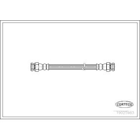 Comprar Latiguillo de freno de CORTECO 19025983 a bajo precio de 9,44 €