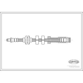 Comprar Latiguillo de freno de CORTECO 19025990 a bajo precio de 11,46 €
