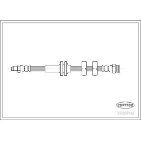 Comprar Latiguillo de freno de CORTECO 19029781 a bajo precio de 12,85 €