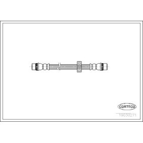 Comprar Latiguillo de freno de CORTECO 19030271 a bajo precio de 50,93 €