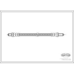 Comprar Latiguillo de freno de CORTECO 19030338 a bajo precio de 13,19 €