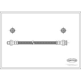 Comprar Latiguillo de freno de CORTECO 19030447 a bajo precio de 52,24 €
