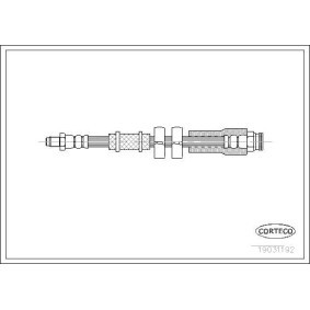 Comprar Latiguillo de freno de CORTECO 19031192 a bajo precio de 13,23 €