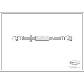 Comprar Latiguillo de freno de CORTECO 19031634 a bajo precio de 11,17 €