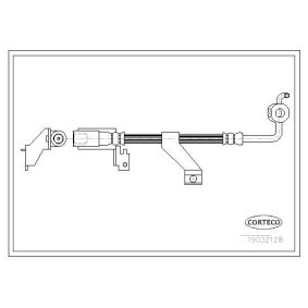 Comprar Latiguillo de freno de CORTECO 19032128 a bajo precio de 53,13 €