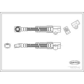 Comprar Latiguillo de freno de CORTECO 19032142 a bajo precio de 58,33 €