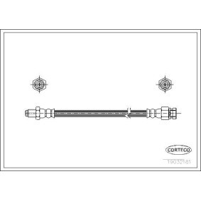 Comprar Latiguillo de freno de CORTECO 19032181 a bajo precio de 13,56 €