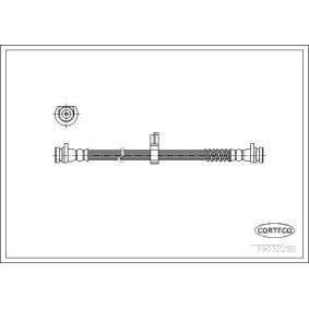 Comprar Latiguillo de freno de CORTECO 19032280 a bajo precio de 15,81 €