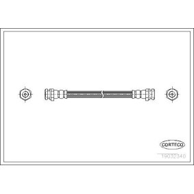 Comprar Latiguillo de freno de CORTECO 19032340 a bajo precio de 16,22 €