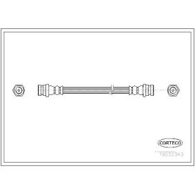 Comprar Latiguillo de freno de CORTECO 19032343 a bajo precio de 18,53 €