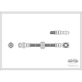 Comprar Latiguillo de freno de CORTECO 19032372 a bajo precio de 16,10 €