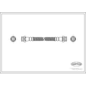 Comprar Latiguillo de freno de CORTECO 19032440 a bajo precio de 10,35 €
