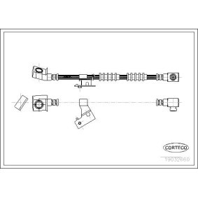 Comprar Latiguillo de freno de CORTECO 19032660 a bajo precio de 24,53 €