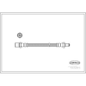 Comprar Latiguillo de freno de CORTECO 19032815 a bajo precio de 84,13 €