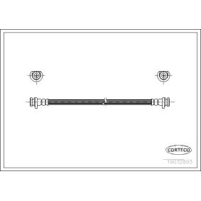 Comprar Latiguillo de freno de CORTECO 19032893 a bajo precio de 13,99 €