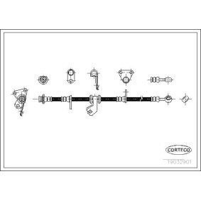 Comprar Latiguillo de freno de CORTECO 19032901 a bajo precio de 23,92 €